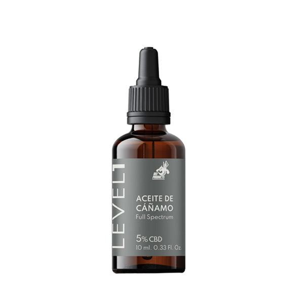 Aceite CBD Bee Products Full Spectrum 5% - 10 ml
