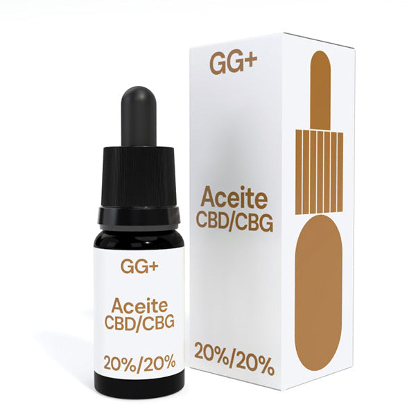 Aceite GG+ Broad Spectrum 20% CBD + 20% CBG - 30 ml